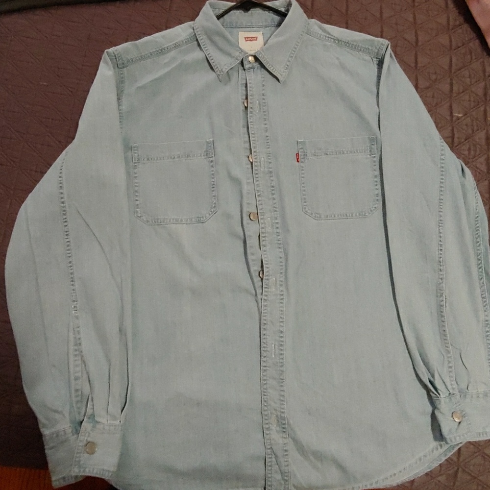 Levi's jean shirt